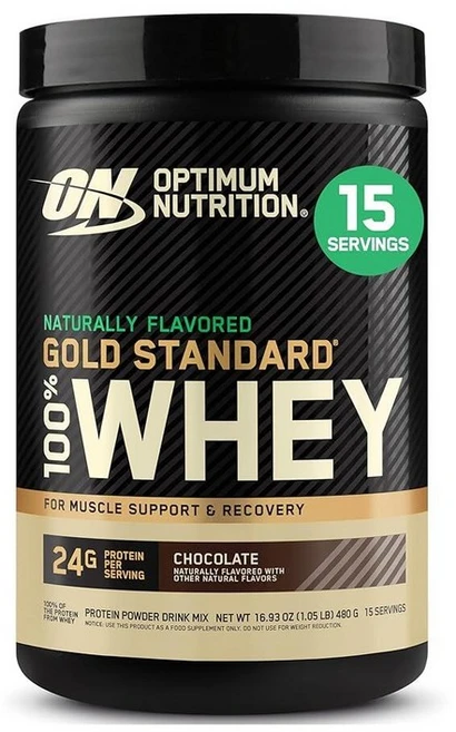 Optimum Nutrition Gold Standard 100% 유청 단백질 파우더 더블 리치 초콜릿 0.5kg(1파운드) (1팩), 1개, 500g - 쿠팡