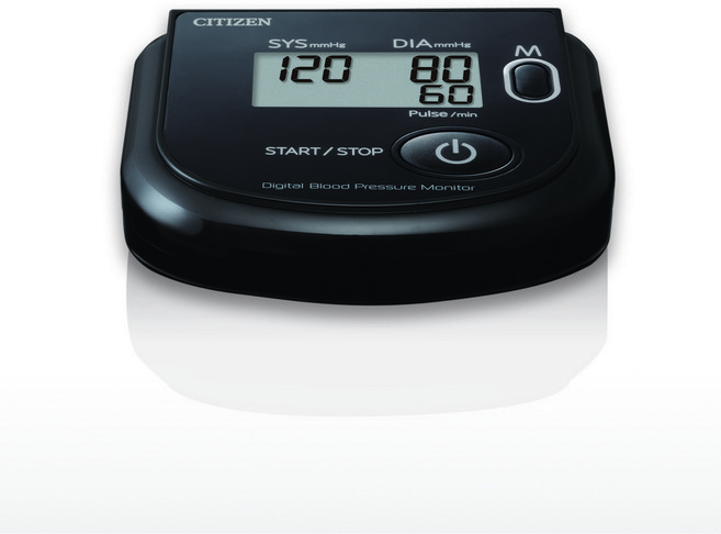 시티즌 자동전자 혈압계 CH-453BK 블랙색상, 1개