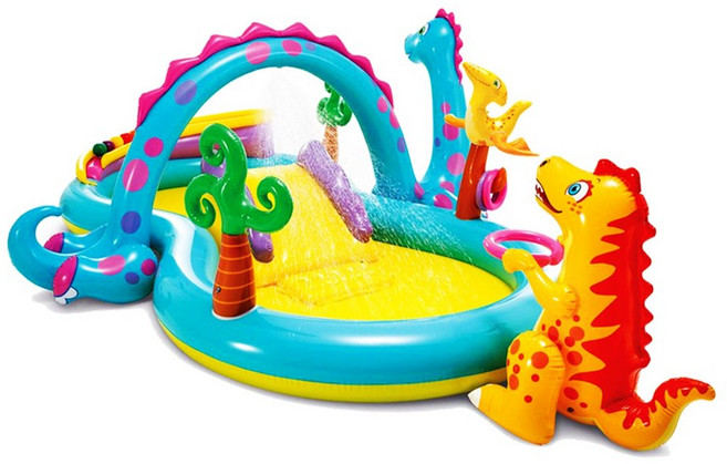 인텍스 디노랜드 플레이센터 풀장 57135, T06-57135공룡 더블씽크(7.7kg, 1개
