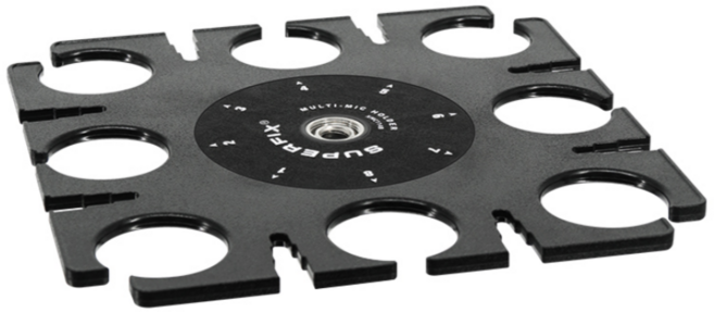 슈퍼픽스 8개 무선 유선 마이크 멀티 홀더 MC114B