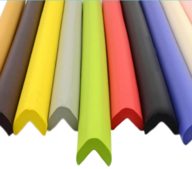 리체아 스펀지 모서리 보호대 기둥 책상 벽 보호 쿠션 방지 아기 가드 코너 부딪힘방지 안전 홀더 가구 침대 싱크대 문틀 머리 몰딩 스폰지 폼 충격 흡수 쿠션바 패드 테이프, 레드, 1개