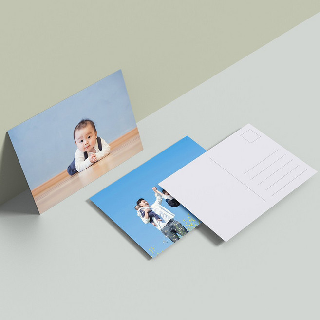 엽서 10장 세트 사진 감성 엽서제작 카드 소량 만들기