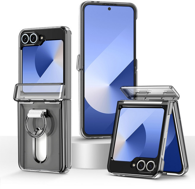 폰로드 힌지 보호 카드 수납 거치대 링 홀더 Z플립 케이스