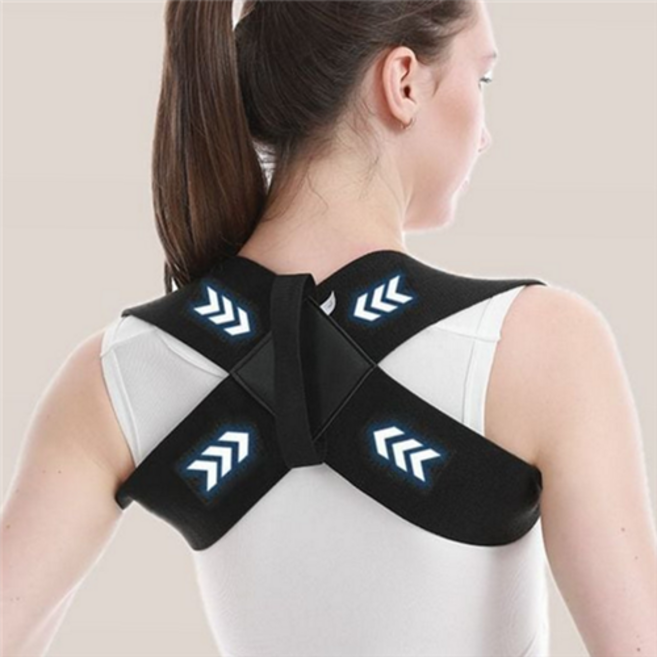 자세 교정 밴드 바른자세 거북목 체형 어깨 교정 밴드 보정 용품 스트레칭 크로스 코어 강화 운동 통증