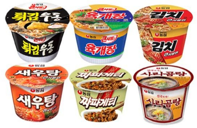 농심 신라면 큰사발 114gx16개(1박스)/식사대용라면/야식라면/야식컵라면/야외컵라면/여행용라면/여행용 넉넉한 유통기한, 짜파게티 큰사발 1box