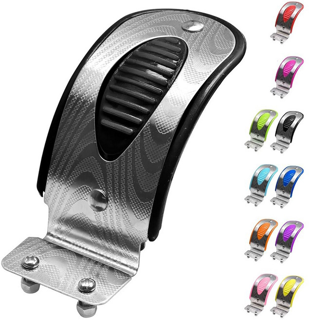 마이크로 킥보드 맥시 디럭스 폴더블 LED/맥시 프로/맥시 에코 시리즈 3륜 스쿠터용 스쿠터 교체용 OTFAITP 후방 브레이크 패드, 블랙, 1개