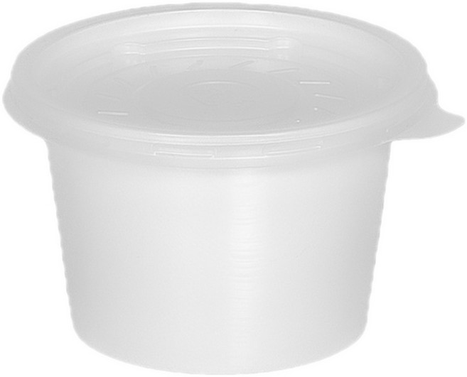 다용도컵 국물용기 310ml 95파이 67(H) 세트 흰색 1000개 장국 밥 한공기, 1개