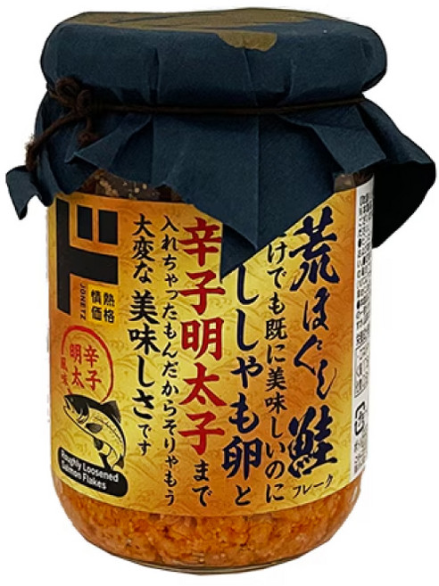 [일본정품]돈키호테 연어 플레이크 매운 명란 맛 140g 4901540607420, 1개