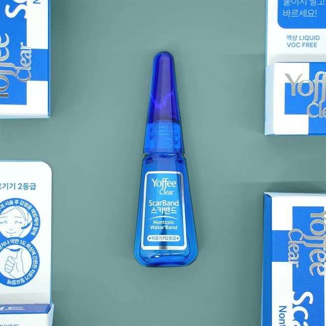 의료기기 요피클리어 스카밴드 상처에는 습윤 방수밴드 스카프리 액상 겔타입, 8g, 1개 - 쿠팡