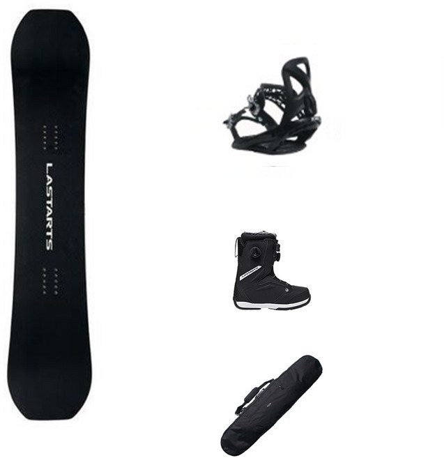 스노우보드 세트/라스터츠 스노우보드/라스터츠 바인딩/비글바인딩/라스터츠 싱글보아부츠, 블랙 158, 라스터츠바인딩LS-601, RZA611로제 니트슬리브, 1개