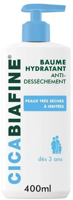 Biafine 비아핀 시카비아핀 모이스처라이징 안티 드라이니스 바디밤 400ml, 1개