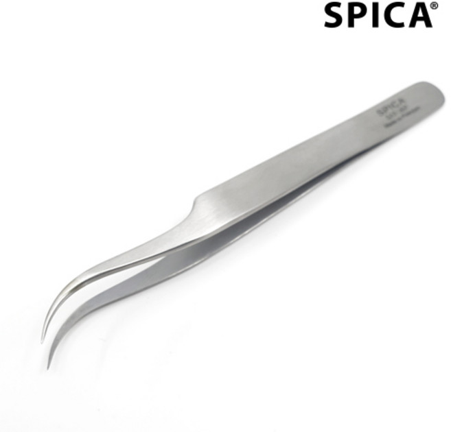 스피카 여드름압출기 큐렛 전자 정밀 핀셋 의료용 블랙헤드 피지 제거기, S17-307 전자핀셋 곡 #7, 1개