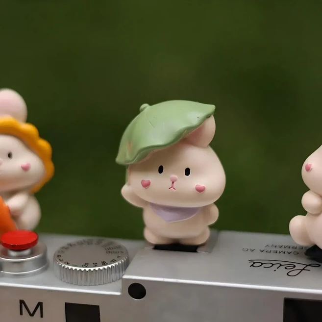 귀여운 토끼 모양 유니버설 핫슈 커버 (라이카 Q2 Q3 후지 X100V X-T5 소니 ZV-1 캐논 EOS Z5 카메라 액세, 05 A