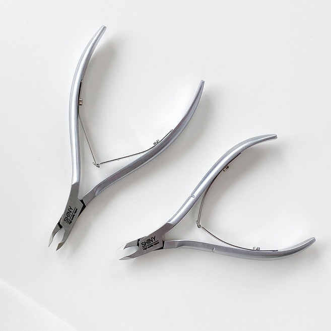 샤이니 모던 롱 숏 네일니퍼 큐티클제거, 샤이니 니퍼 모던 숏 + 고양이니퍼캡, 1개, 숏 타입