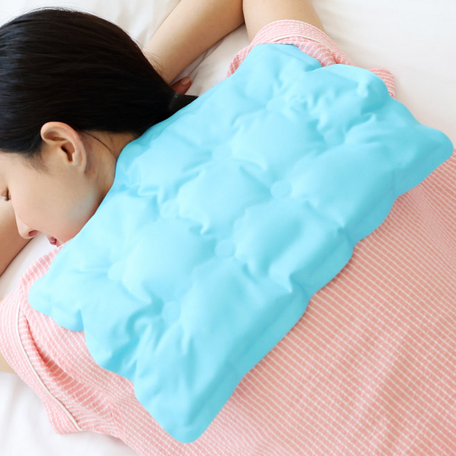 테슬테즐 사각 다용도 냉 찜질팩 스카이블루 HZM-TC1, 1개