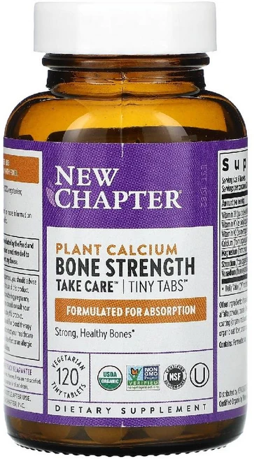 식물성 칼슘 CALCIUM 칼슘제 120정 뉴챕터 New Chapter - 쿠팡