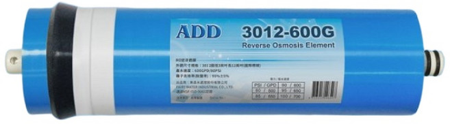 ADD 600G RO膜 台灣製 NSF-58認證 逆滲透膜 水易購鳳山店, 藍色, 1個