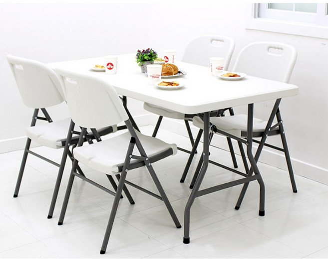 코스트코 브로몰딩 이동식 접이식 테이블 1520 업소용 학교 행사 좌판 매대용, 1520 테이블 접이식