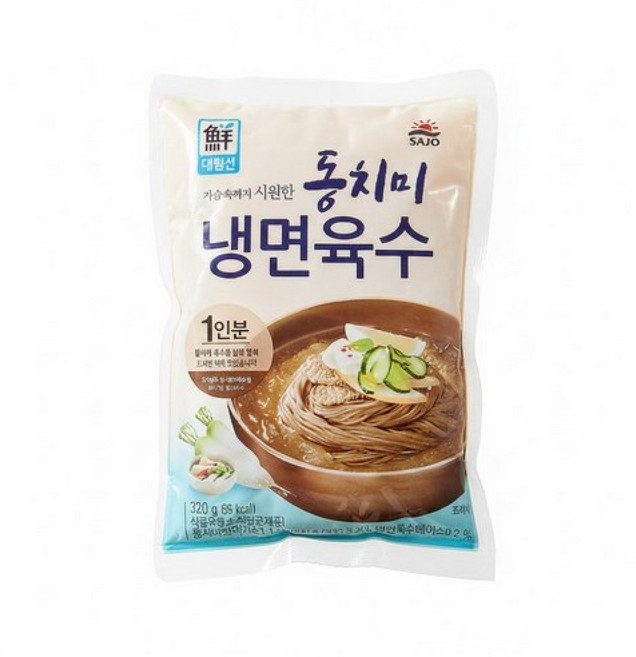 [사조대림] 대림선 동치미 냉면육수, 320g, 11개