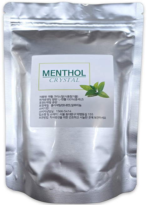 멘톨 크리스탈 박하 멘솔, 300g, 1개