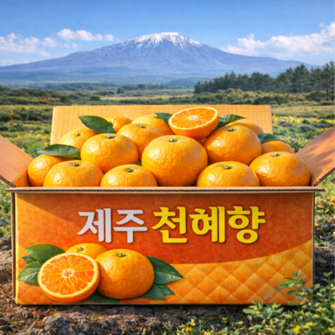 [지금이최저가] 과즙폭발 제주 천혜향, 1박스, 2kg