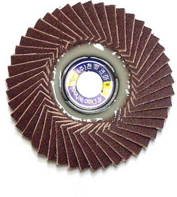 천일연마 휠사포 4인치 150방 10pcs