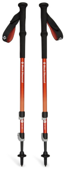 [국내매장판] 블랙다이아몬드 트레일 백 트레킹 폴 BD112552 253017, BURNT SIENNA, 1개