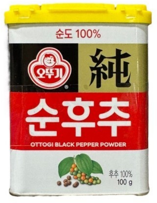 오뚜기 순후추 100g 노란뚜껑 후추 향신료, 1개