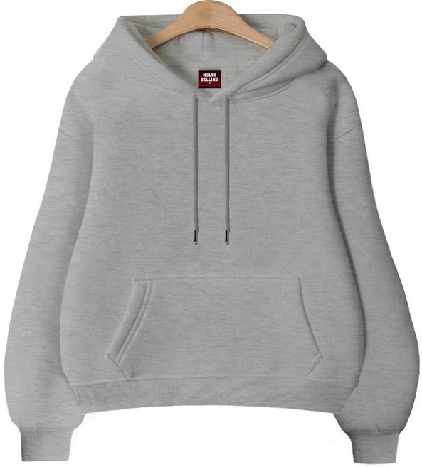 몰토벨리노 무지MB 여성 오버핏 후드티 / 상하세트