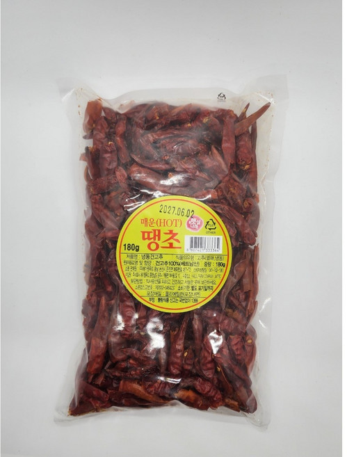 해가원 땡초(베트남건고추) 180, 1개, 180g