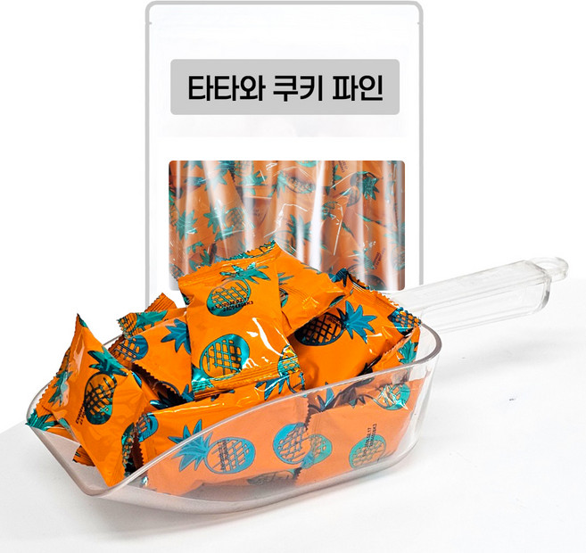타타와 파인애플 쿠키 골라담기, 10g, 50개