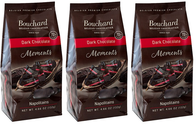 부샤드 나폴리탄 다크 72 초콜릿 132g x 3개