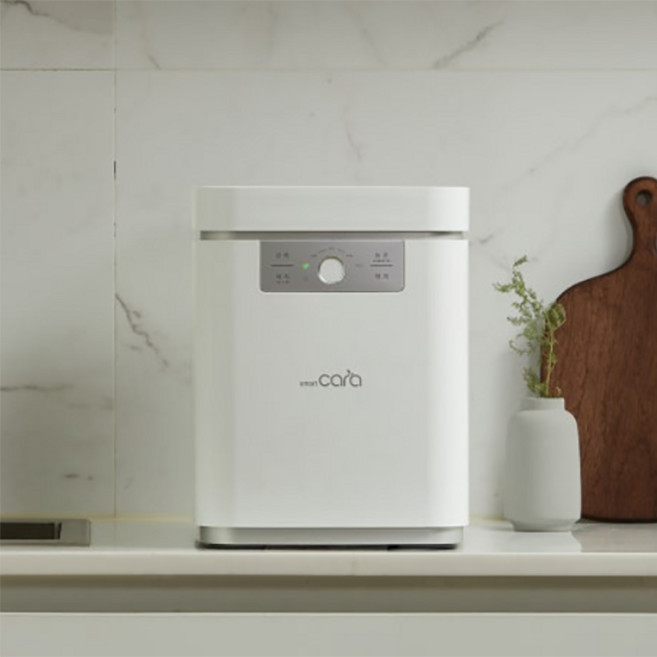 스마트카라 블레이드X 음식물처리기 SC-D0403 /처리용량 5L/에코 필터2개 /전기포트/ 정품판매처 /빠른발송, 스노우화이트, 스노우화이트