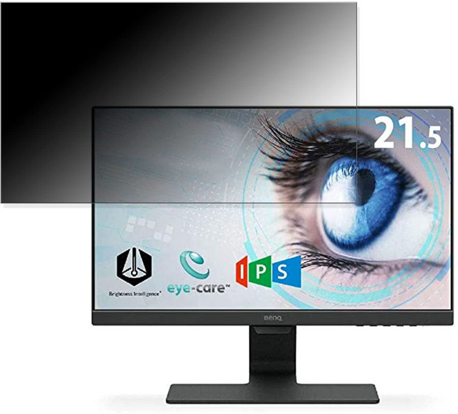 FILMEXT 엿보기 방지 BenQ GW2283 용 보호 필름 반사 방지 양면 사용 가능 PTXD00727