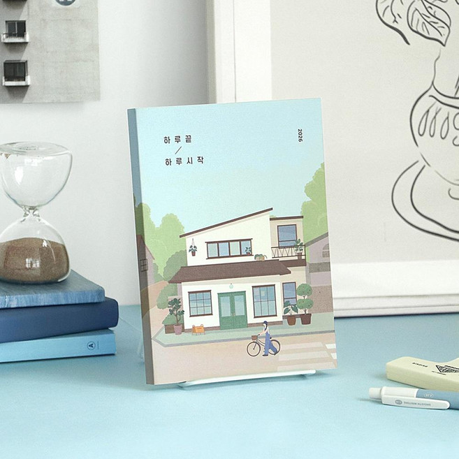 2026 하루끝 하루시작 위클리 다이어리 플래너 주간 스케줄러, 01 모닝센츠, 1개