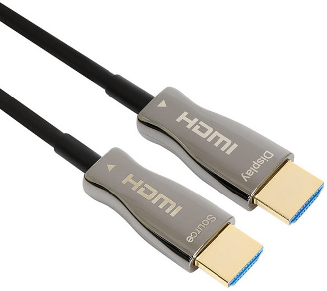 넥시 NX1385 4K 60Hz 하이브리드 광 HDMI2.0 케이블 50M NX-HD20AOC-50M, 1개