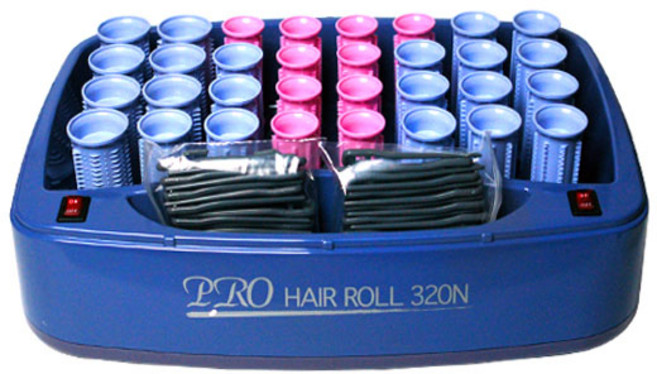 유닉스전자 프로 헤어롤 PW-320 세팅롤 32개입 셋팅롤