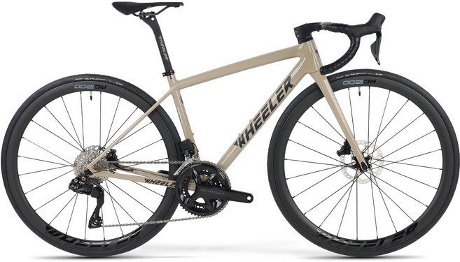 휠러 ROUTE 8000 DT 울테그라 Di2 카본 로드 자전거, 1개, 180cm, SAND BEIGE - L