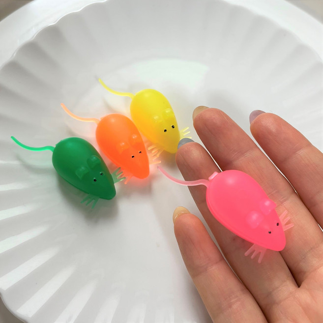 쥐돌이 유치보관함 / 쥐모양 유치보관함 / 유치 보관함 /유아치아 보관함, 오렌지, 1개, 오렌지