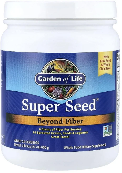 가든오브라이프 Super Seed 비욘드 파이버 식이섬유 오메가 600g, 1개 - 쿠팡