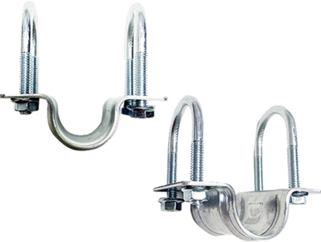 청년농자재 유클램프 유클립 유반도 유크램프 U클립 U클램프 U반도, 25mm x 25mm, 1개