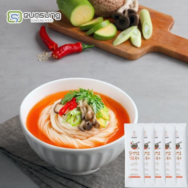 은성푸드 참편한 얼큰국수 113g x 5개입, 1개, 565g