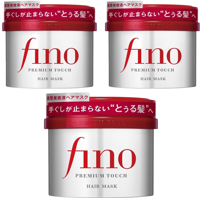 피노 프리미엄 터치 헤어 마스크, 3개, 230g - 쿠팡