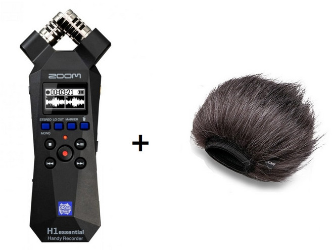 H1essential 핸디녹음기 *정품윈드스크린포함* 줌 [정품] ZOOM 레코더 32bit H1E
