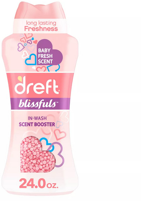 미국 드레프트 향기지속제 베이비 프레쉬 아기향/Dreft Blissfuls Baby Fresh Scent In-Wash Scent Booster Beads, 1개