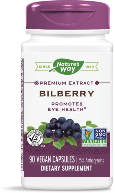 Nature's Way 然萃維 山桑子萃取素食膠囊, 90顆, 1罐