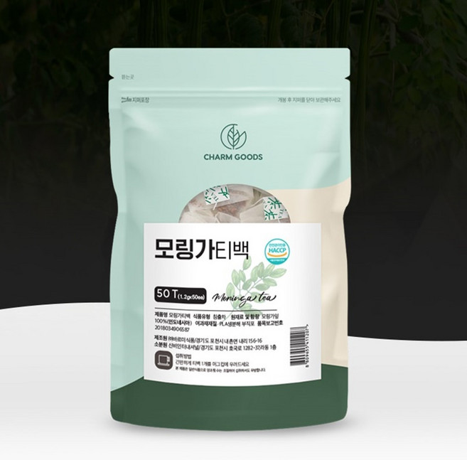 참굿즈 모링가 티백 50T, 60g, 50개입, 5개