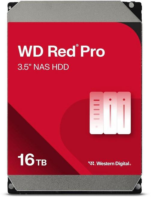 Western Digital 10TB WD Red Pro NAS 내장 하드 드라이브 HDD 7200RPM SATA 6Gb/s CMR 256MB Cache 3.5인치 WD102K, 16TB_Red Pro