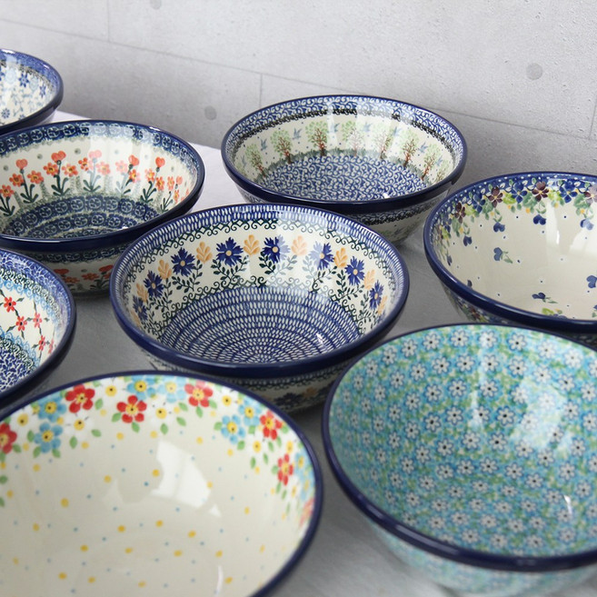 폴란드그릇 아티스티나 정품 면기(대) 라면기 우동면기 냉면그릇 큰볼, 05. 1073, 1개