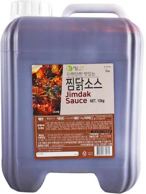 푸드올마켓_ 이슬나라 찜닭소스 10kg 찜닭양념, 1개